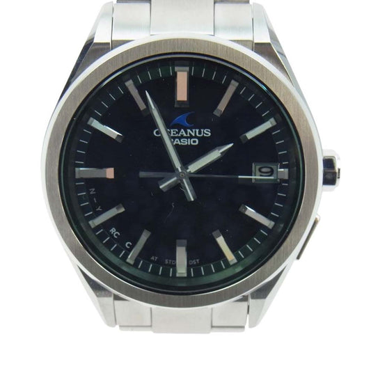 CASIO OCEANUS カシオ オシアナス OCW-T200S-3AJF タフソーラー 電波 腕時計 リストウォッチ グリーン ダイアルカラー【極上美品】【中古】