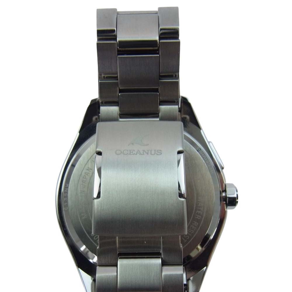 CASIO OCEANUS カシオ オシアナス OCW-T200S-3AJF タフソーラー 電波 腕時計 リストウォッチ グリーン ダイアルカラー【極上美品】【中古】