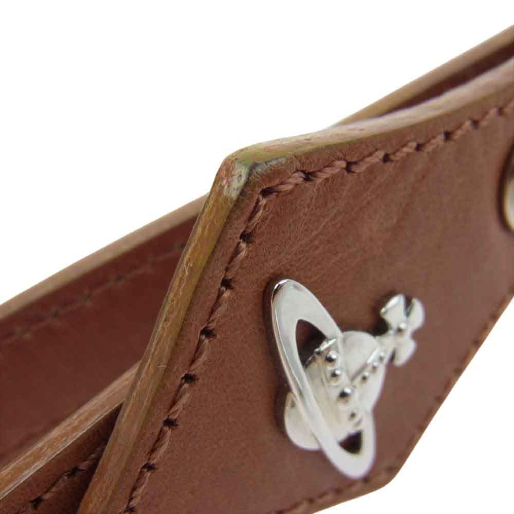 Vivienne Westwood ヴィヴィアンウエストウッド グローブ ホルダー ブラウン系【中古】