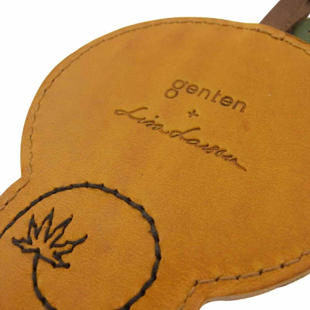 genten ゲンテン LISA LARSON リサラーソン チャーム キーホルダー ライトブラウン系【中古】