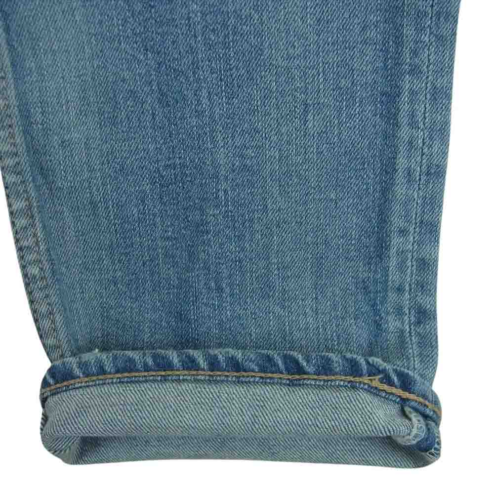 スタジオセブン 70864182 ダメージ リペア 加工 スキニー デニム パンツ インディゴブルー系 M【中古】