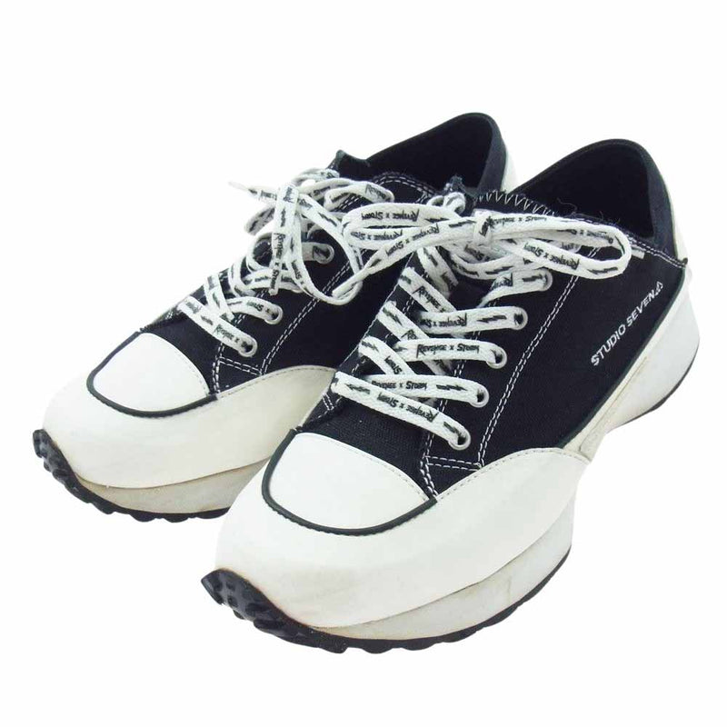 スタジオセブン × ORPHIC Method 2-Way Runners オルフィック スニーカー ブラック系 ホワイト系【中古】