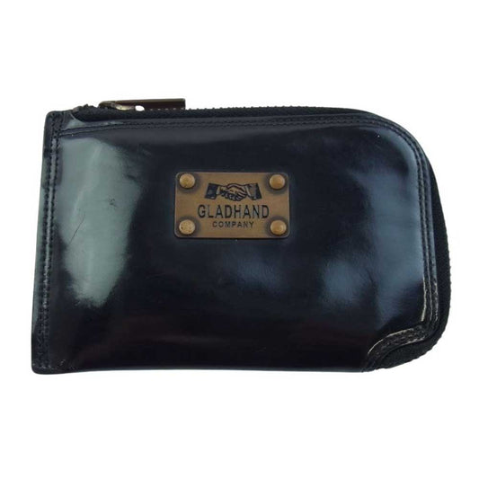 GLADHAND & Co. グラッドハンド GH-BELONGINGS × PORTER GH-BELONGINGS COIN CASE ポーター エナメル コインケース ブラック系【中古】