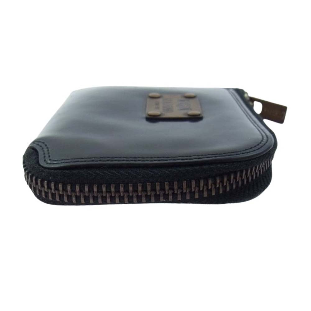 GLADHAND & Co. グラッドハンド GH-BELONGINGS × PORTER GH-BELONGINGS COIN CASE ポーター エナメル コインケース ブラック系【中古】