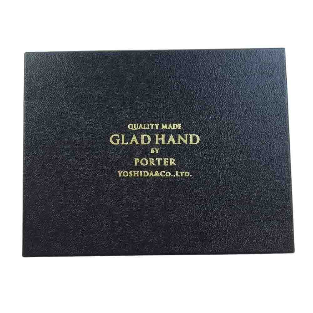 GLADHAND & Co. グラッドハンド GH-BELONGINGS × PORTER GH-BELONGINGS COIN CASE ポーター エナメル コインケース ブラック系【中古】