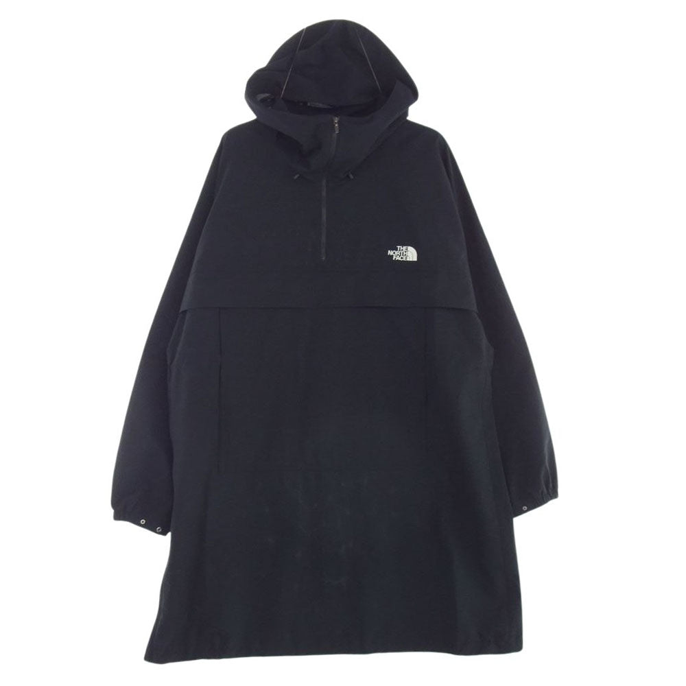 THE NORTH FACE ノースフェイス NP22133 Be Free Long Anorak ビー フリー ロングアノラック プルオーバー ポリエステル ジャケット ブラック系 L【中古】