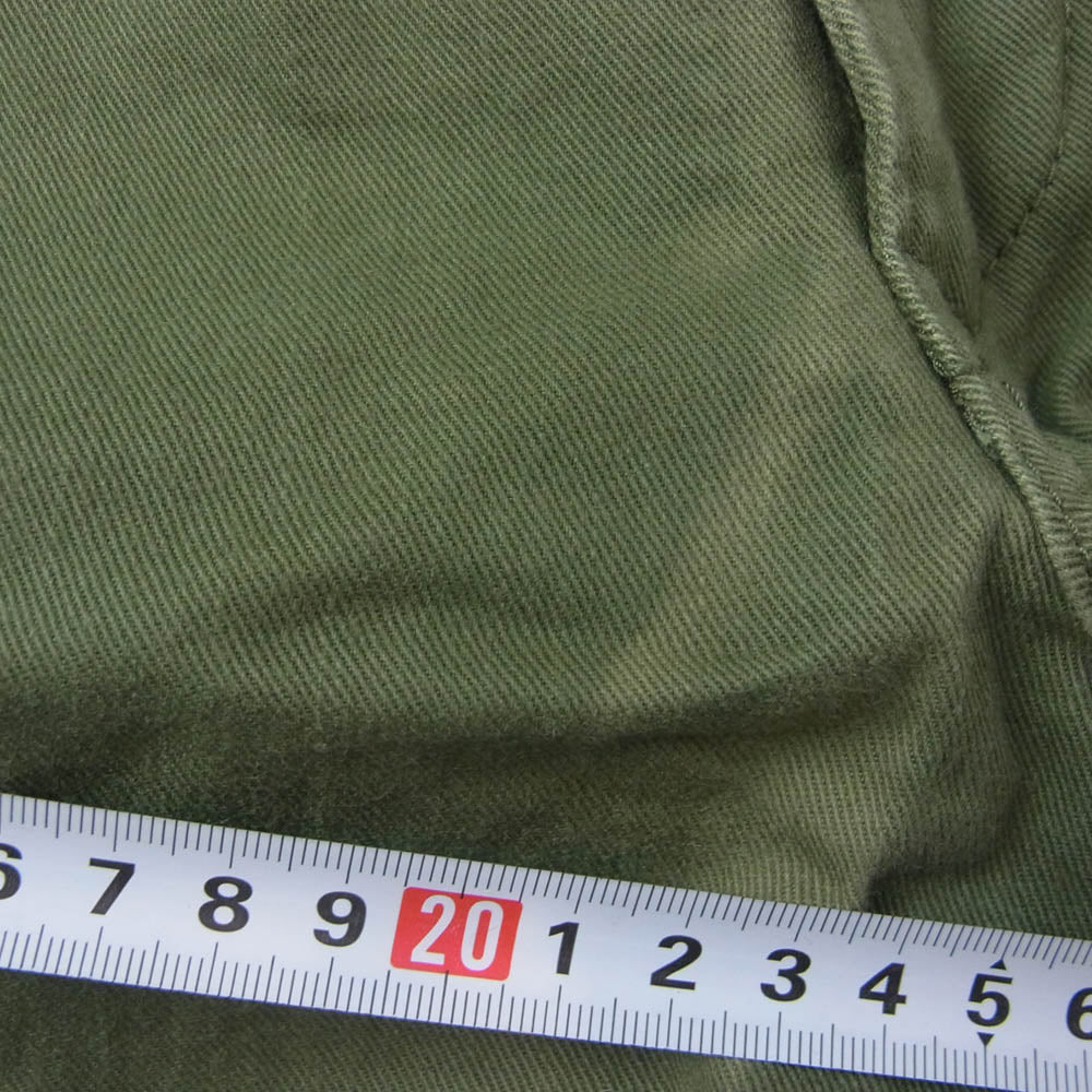 シンメ コットン パンツ カーキ系 27【中古】