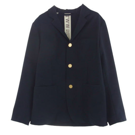 トラディショナル ウェザーウェア L201GFFJK0266WK BLAZER JACKET ダブル ピークドラペル 金ボタン 紺ブレ ブレザー ジャケット ネイビー系 S【中古】