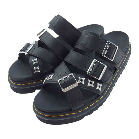 Dr.Martens ドクターマーチン 26779001 RYKER 2 HARDWARE ストラップ サンダル ブラック系 UK8【中古】