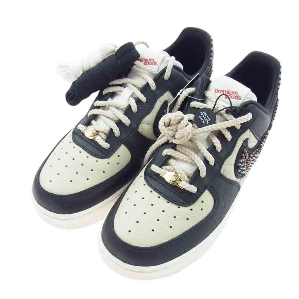 NIKE ナイキ DV2957-001 × Premium Goods Womens Air Force 1 Low The Sophia プレミアムグッズ ウィメンズ エアフォース1 ロー ザ ソフィア スニーカー ブラック系 25cm【新古品】【未使用】【中古】