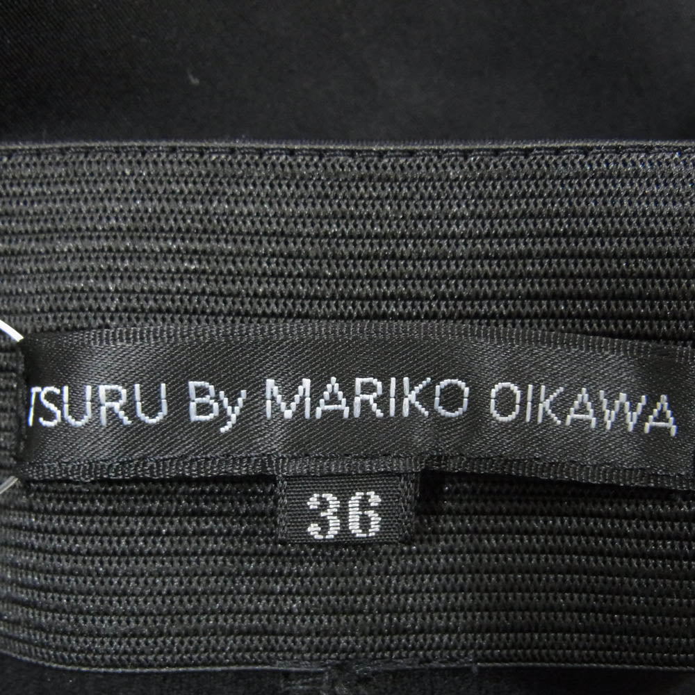 ツルバイマリコオイカワ PT-1249810 Polley ストレッチ パンツ ブラック系 36【新古品】【未使用】【中古】