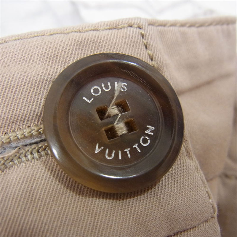 LOUIS VUITTON ルイ・ヴィトン コットン パンツ ベージュ系 36【中古】