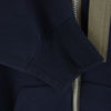Sacai サカイ 24SS 24-03335M Sponge Sweat x Nylon Twill Hoodie スポンジスウェット ナイロンツイル 異素材切替 ジップアップ フーディー パーカー ネイビー系 2【中古】