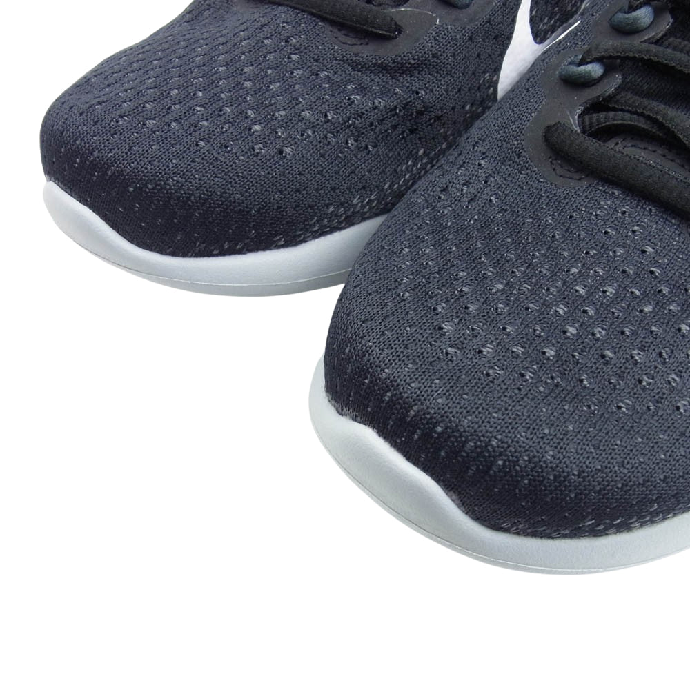 NIKE ナイキ 904715-001 Lunarglide 9 ルナグライド ローカットスニーカー ランニングシューズ ブラック系 25.5cm【美品】【中古】