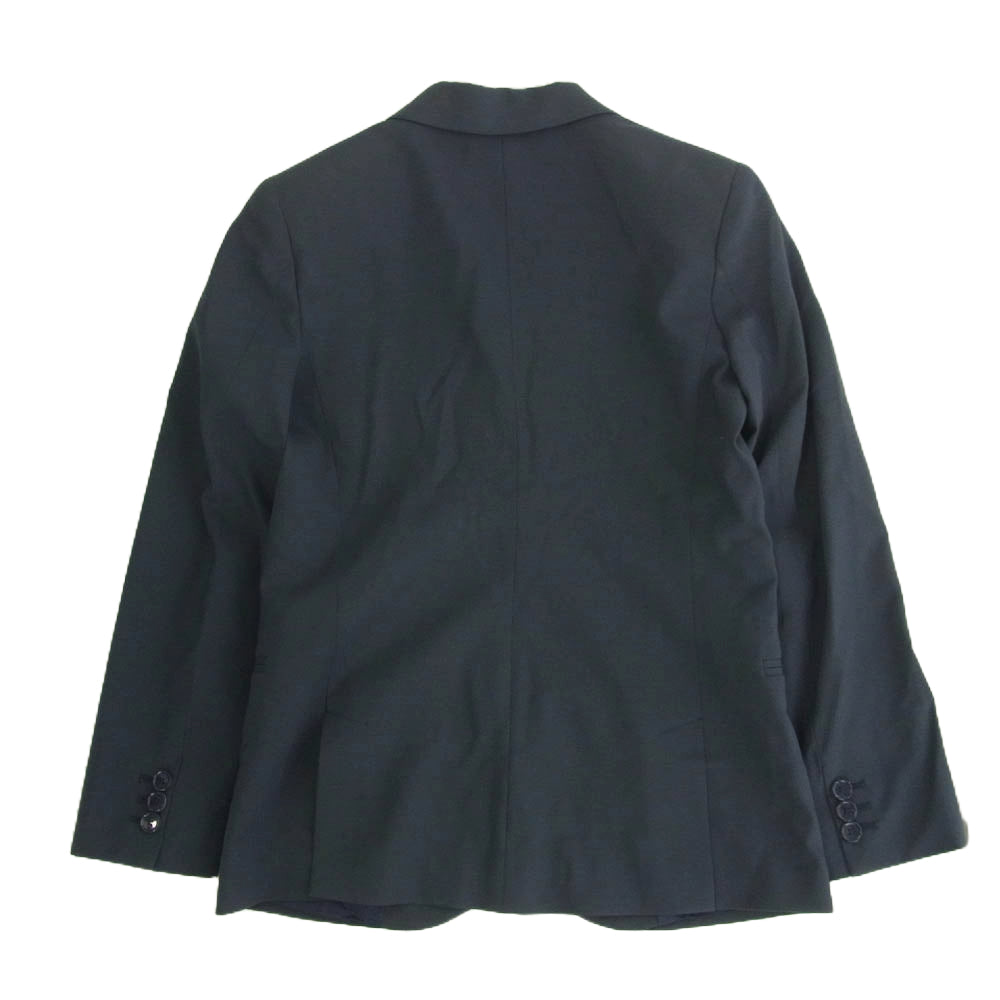 ARMANI アルマーニ ジュニア スーツ セットアップ 10A 142cm ジャケットパンツ 蝶ネクタイ ネイビー系 10A(142cm)【中古】