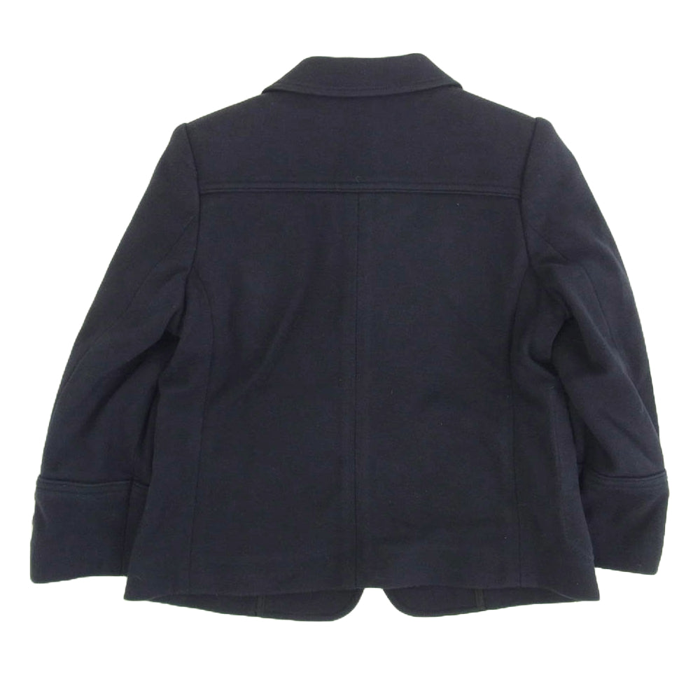 CELINE セリーヌ スーツ 110 セットアップ ジャケット ハーフパンツ 蝶ネクタイ キッズ ネイビー系 110【中古】