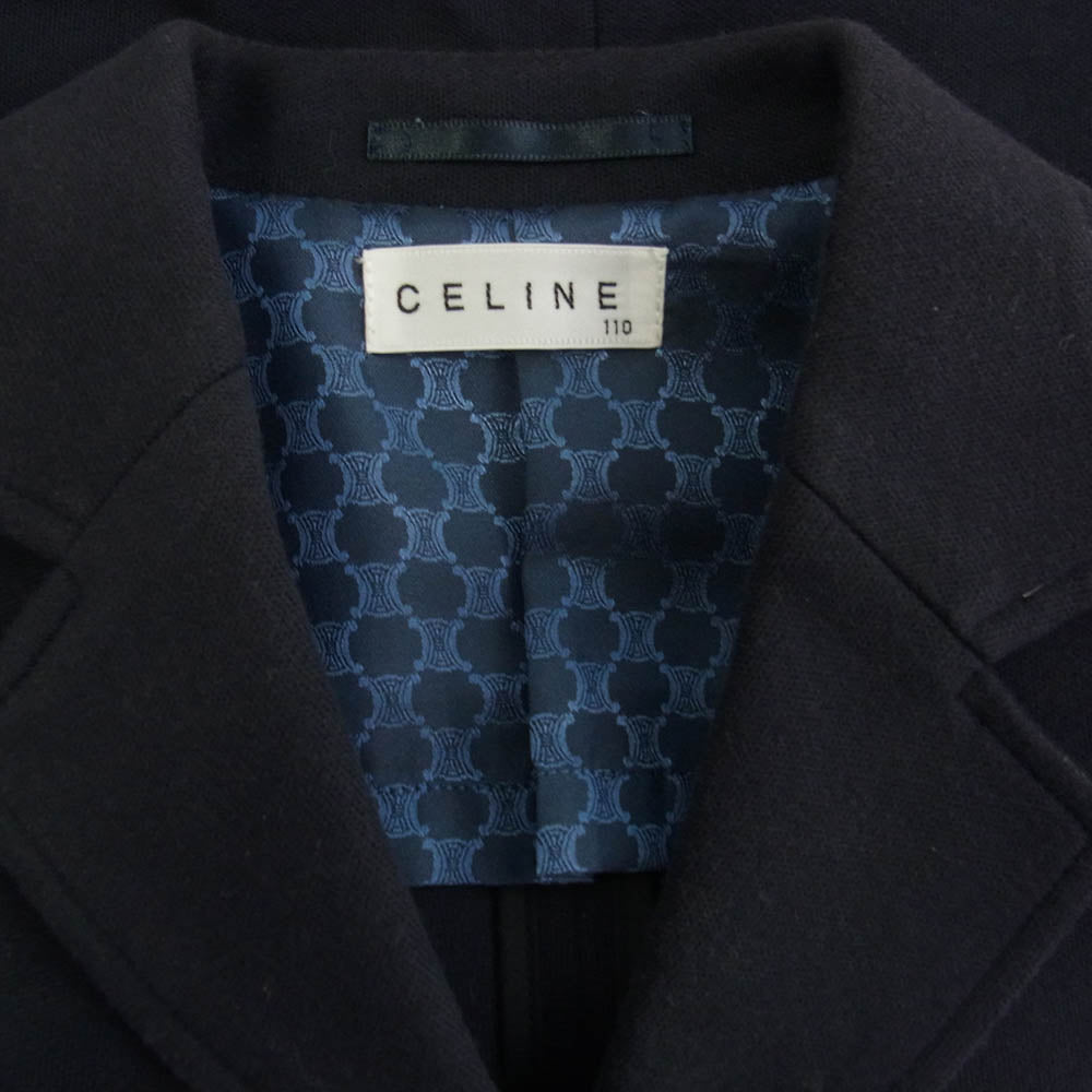 CELINE セリーヌ スーツ 110 セットアップ ジャケット ハーフパンツ 蝶