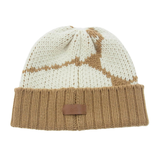 HERMES エルメス Clic c'est Noue クリック セ ヌエ  ニット帽 カシミヤ カシミア S【美品】【中古】