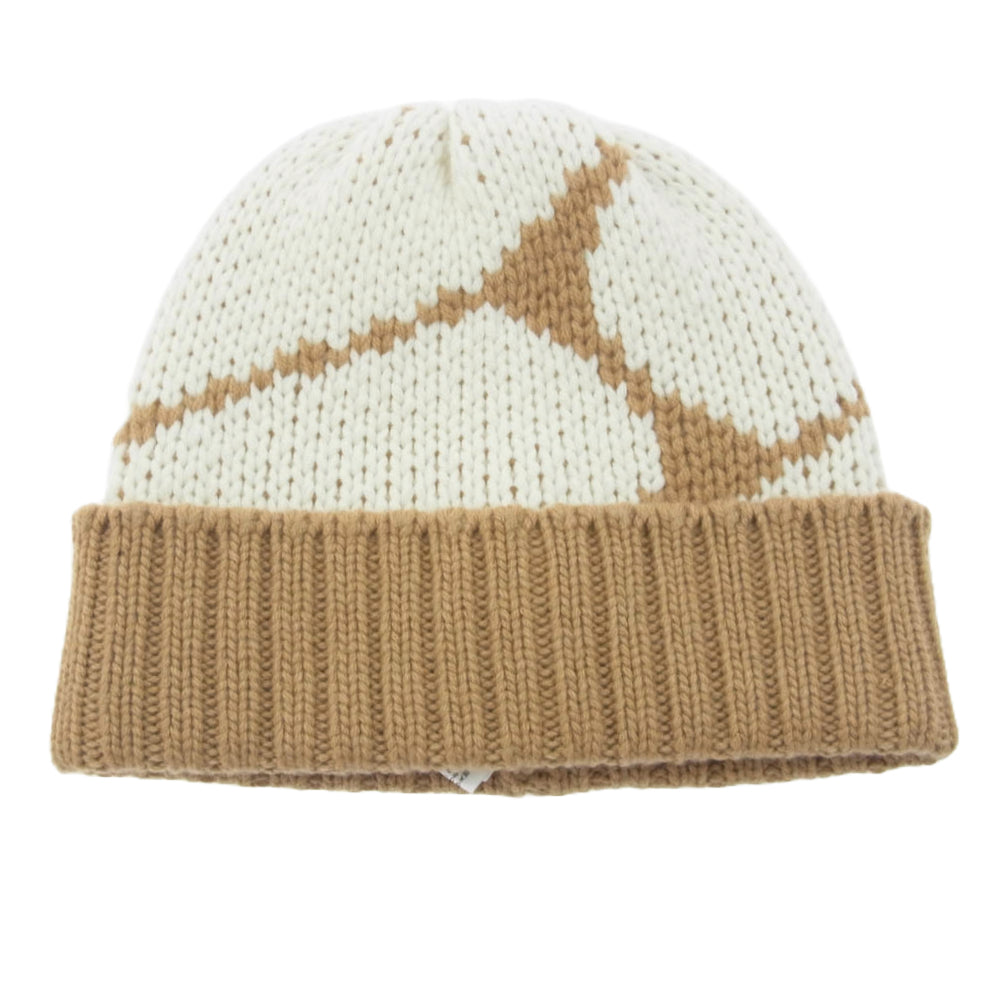 HERMES エルメス Clic c'est Noue クリック セ ヌエ  ニット帽 カシミヤ カシミア S【美品】【中古】