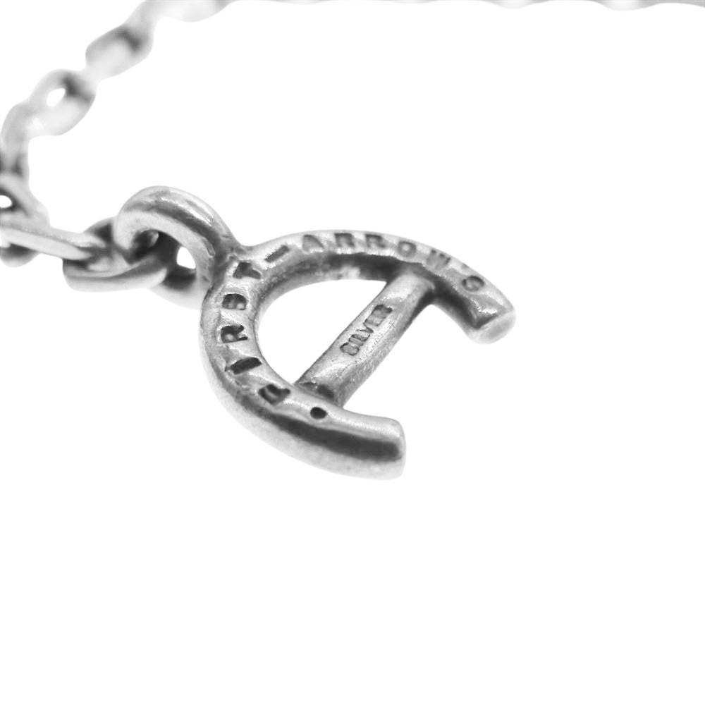 FIRST ARROW's ファーストアローズ シルバーメタル フック チェーン ネックレス【中古】