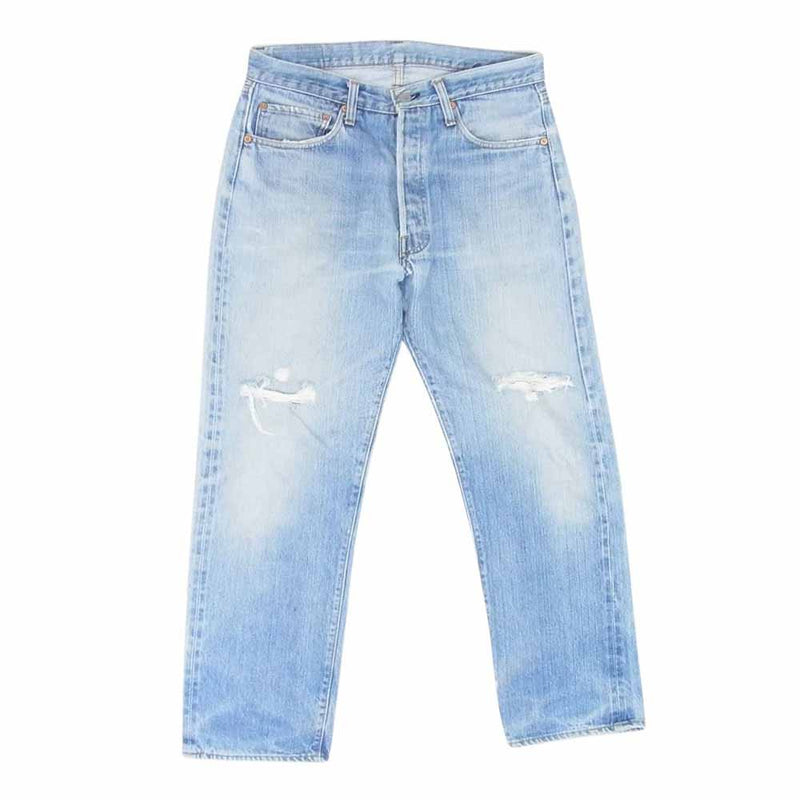 Levi's リーバイス 501 66後期 スモールe デニム パンツ ジーンズ W実寸33インチ程度 インディゴブルー系【中古】