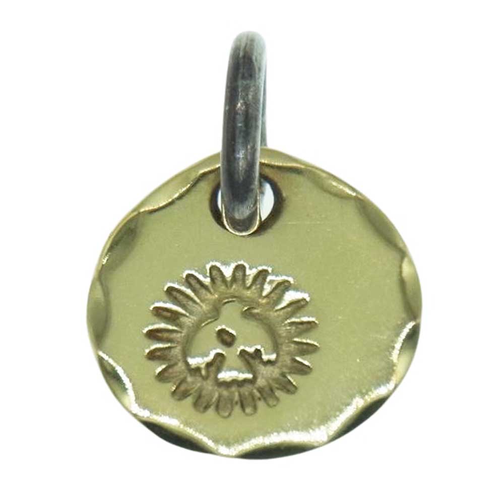 WINGROCK ウィングロック 18K 全金メタル タタキ ペンダント トップ【中古】