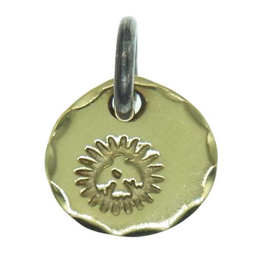 WINGROCK ウィングロック 18K 全金メタル タタキ ペンダント トップ【中古】