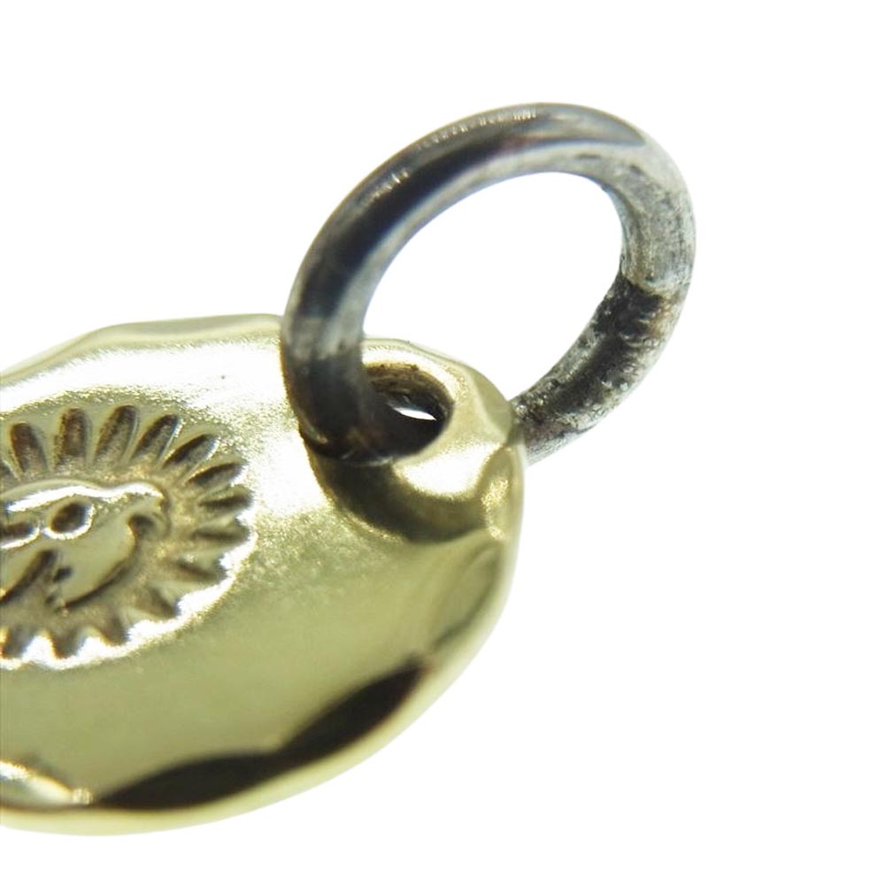 WINGROCK ウィングロック 18K 全金メタル タタキ ペンダント トップ【中古】