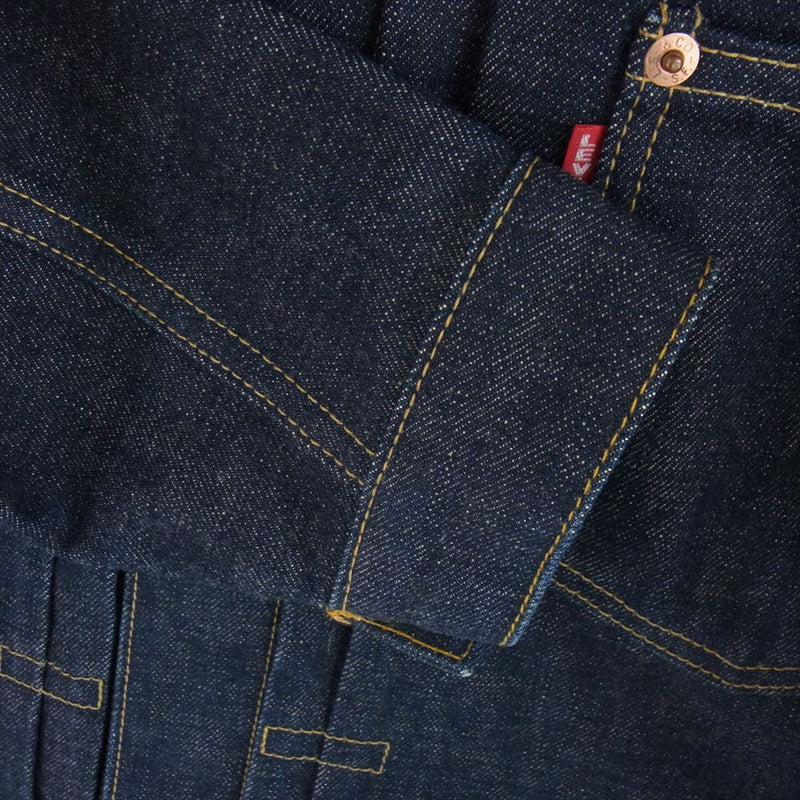 Levi's リーバイス 90s 99年1月製造 S506XX 71506 大戦モデル 4つボタン 復刻 デニム ジャケット インディゴブルー系 38【中古】