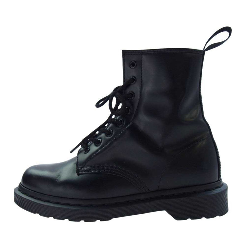 Dr.Martens ドクターマーチン 1460 MONO 8ホール ブラックステッチ ブーツ ブラック系 UK5【中古】