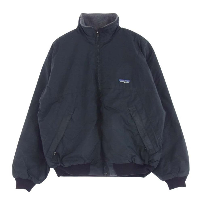 patagonia パタゴニア 28132 SHELLED SYNCHILLA JACKET シェルド シンチラ ナイロン 裏地フリース ジャケット ブラック系 S【中古】