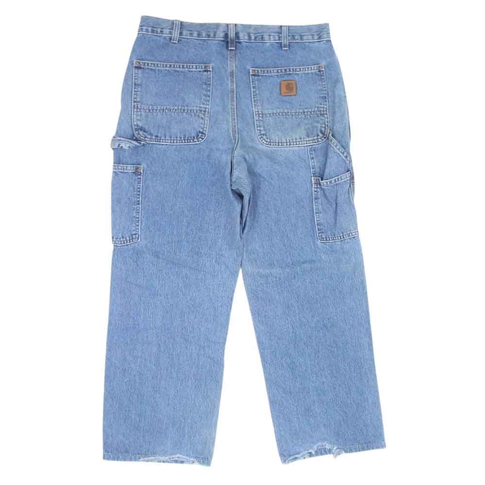 Carhartt カーハート オーバーサイズ ペインター デニム パンツ インディゴブルー系 32【中古】