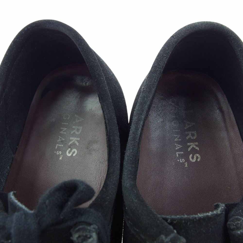 Clarks クラークス wallabee ワラビー スエード シューズ ブラック