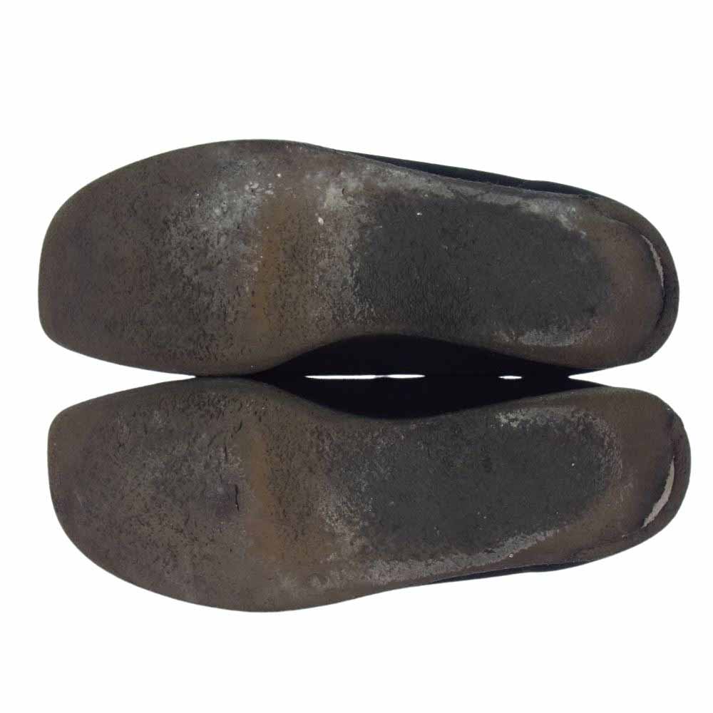 Clarks クラークス wallabee ワラビー スエード シューズ ブラック ブラック系 UK9.5【中古】