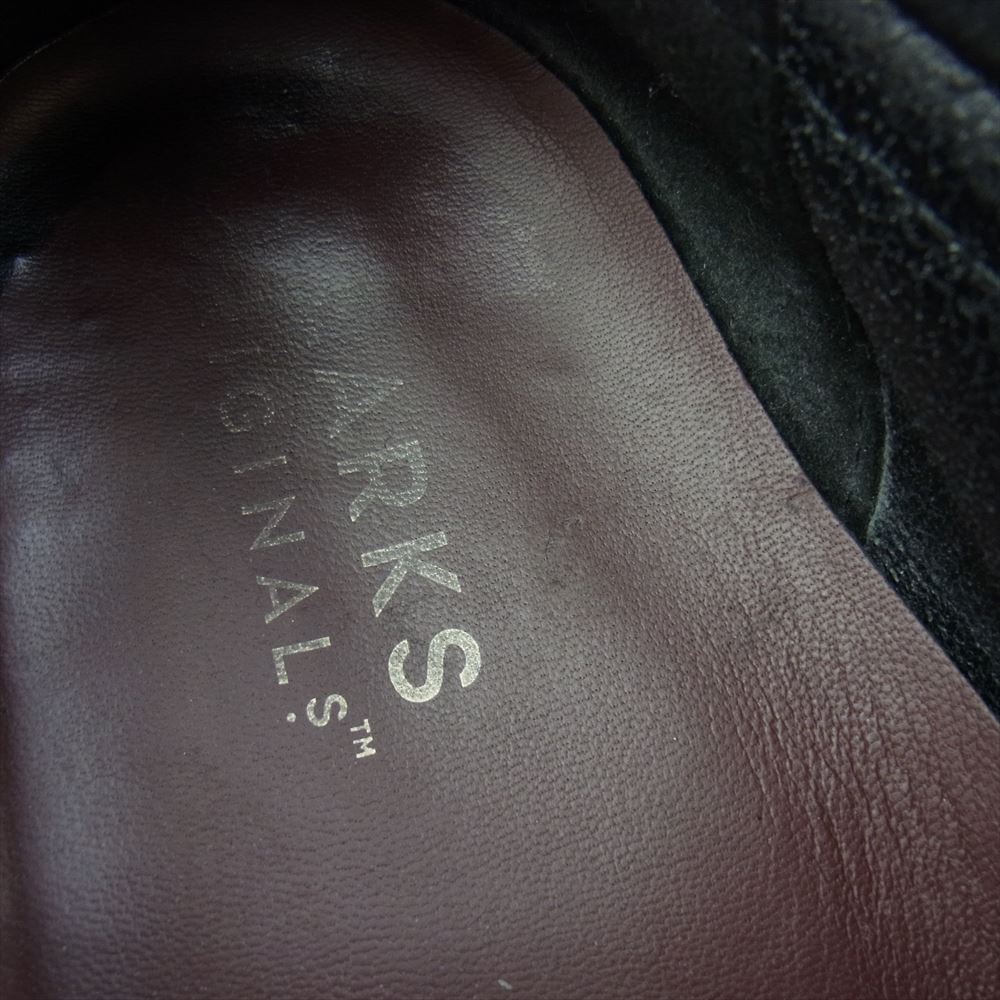 Clarks クラークス wallabee ワラビー スエード シューズ ブラック ブラック系 UK9.5【中古】