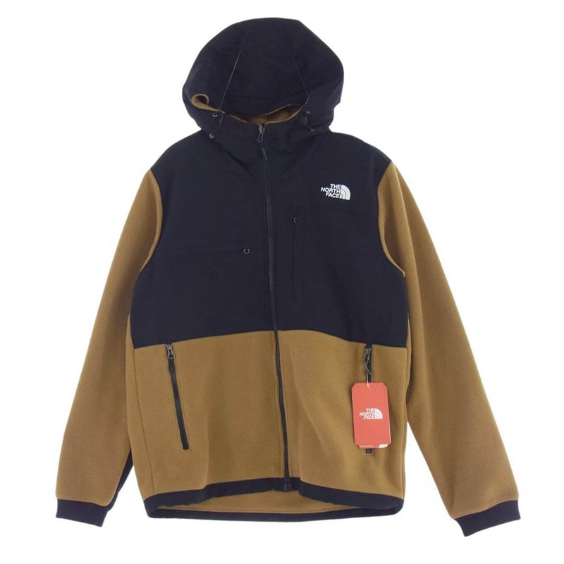 THE NORTH FACE ノースフェイス NF0A3RW8D9V-M　 DENALI HOODIE デナリフーディー フリース ジャケット ライトブラウン系 M【極上美品】【中古】