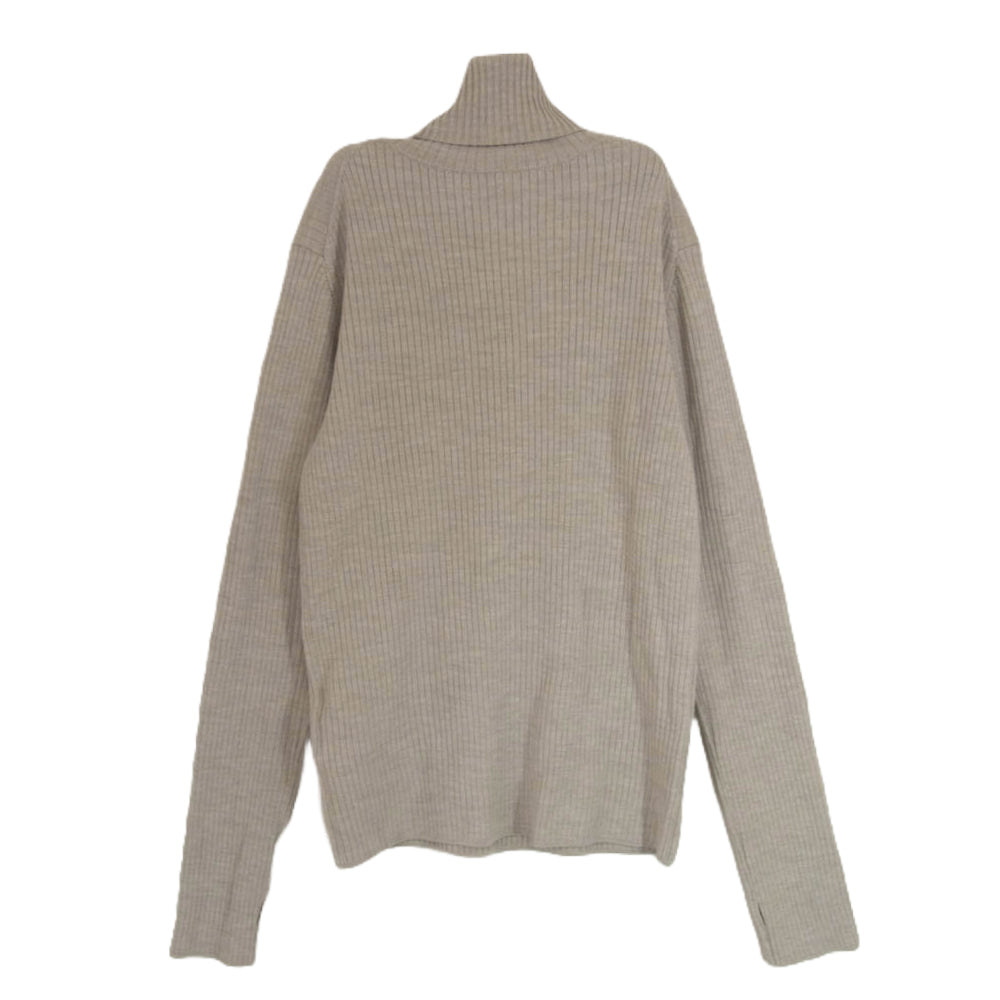 Deuxieme Classe ドゥーズィエムクラス EVERYDAY I LIKE タートルネック ウール ニット ベージュ系 サイズ表記無【中古】