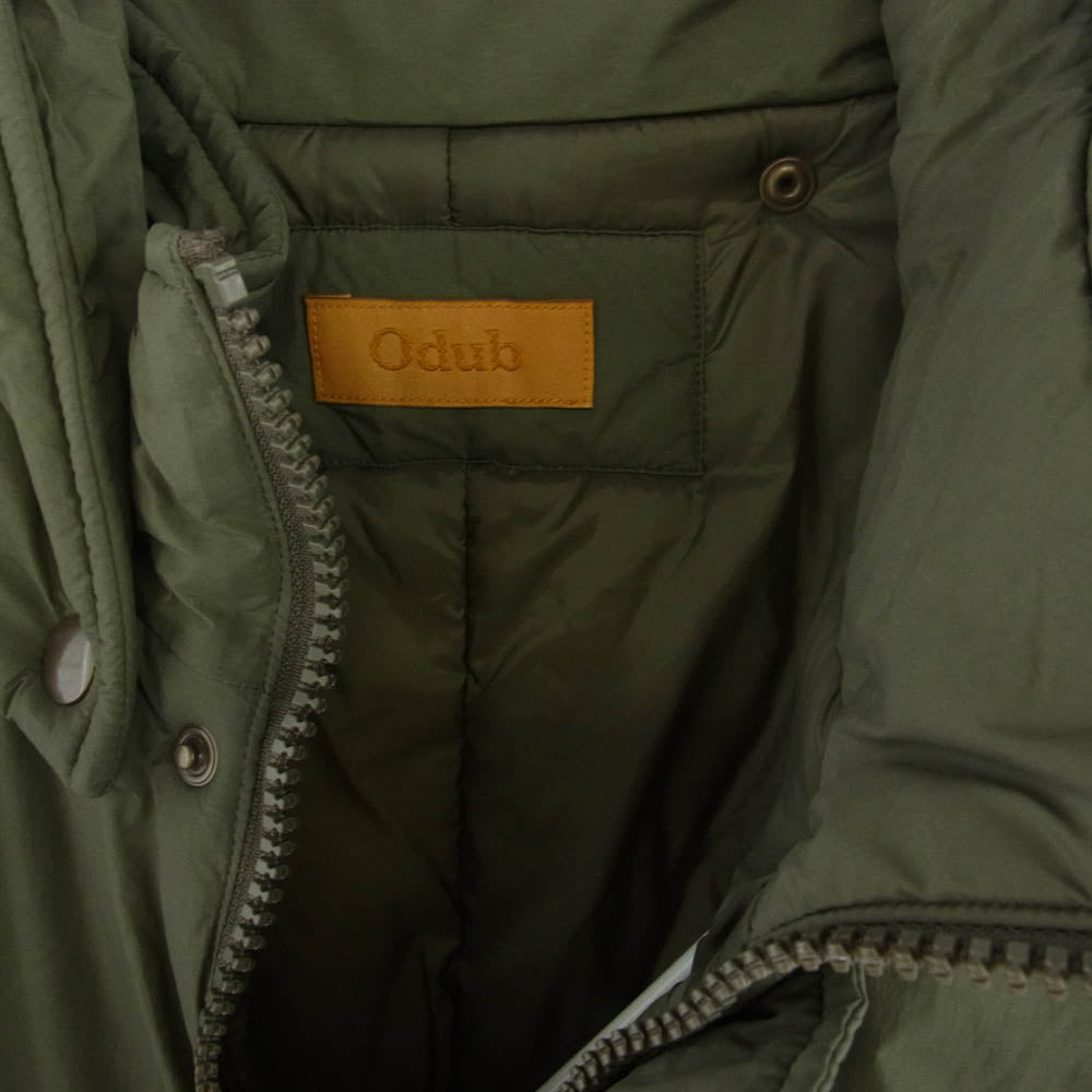 Odub OD-21AW-06CT 中綿 フード ジャケット カーキ系 F【中古】