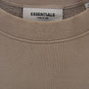 FEAR OF GOD フィアオブゴッド ESSENTIALS エッセンシャルズ ラバー ロゴ トレーナー スウェット ブラウン系 L【中古】