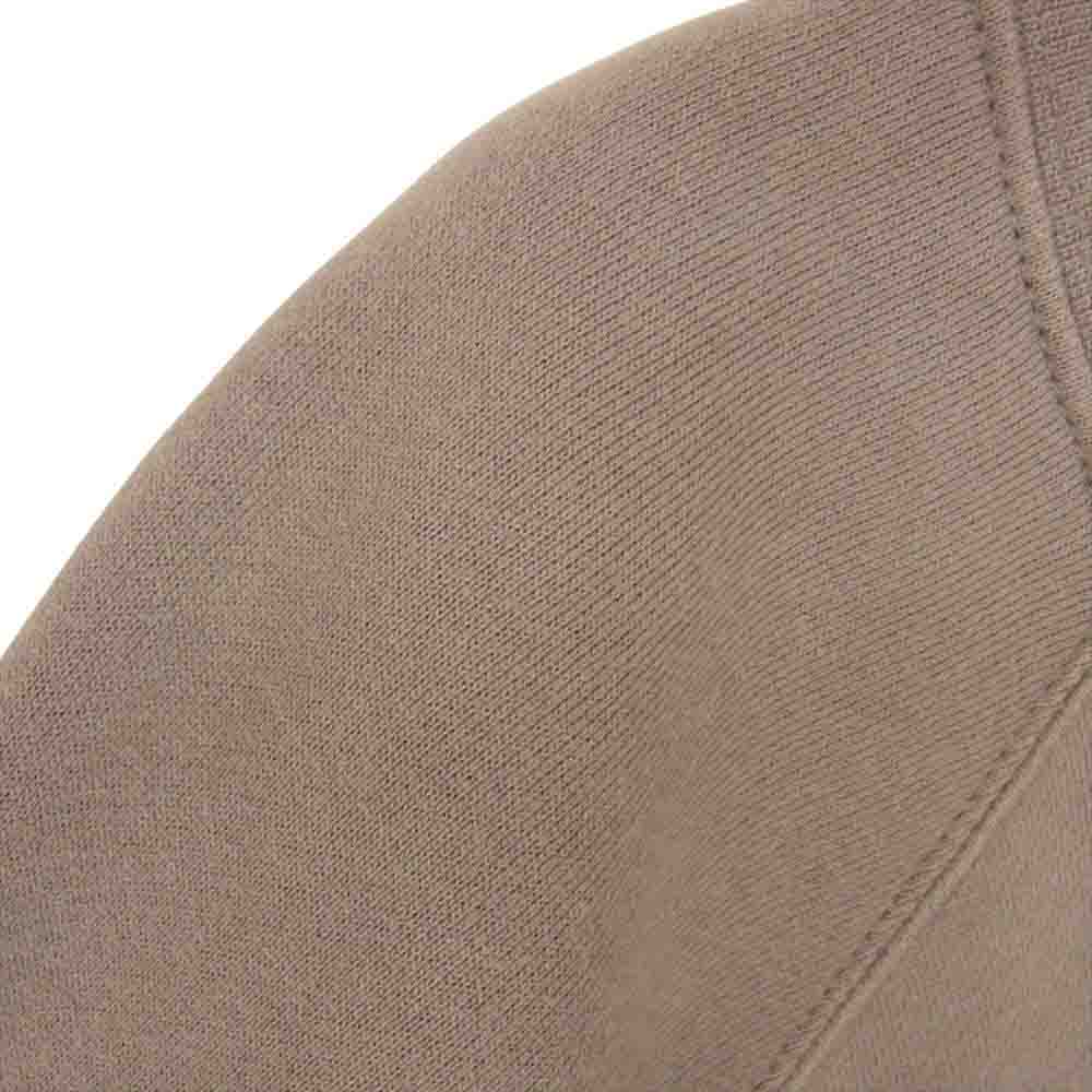 FEAR OF GOD フィアオブゴッド ESSENTIALS エッセンシャルズ ラバー ロゴ トレーナー スウェット ブラウン系 L【中古】