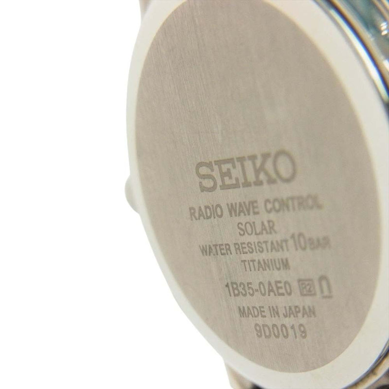 SEIKO セイコー SWCW161 DOLCE&EXCELINE ドルチェ&エクセリーヌ ソーラー電波 腕時計 ウォッチ シルバー系【中古】