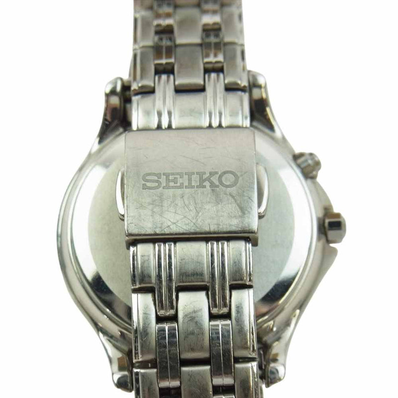 SEIKO セイコー SWCW161 DOLCE&EXCELINE ドルチェ&エクセリーヌ ソーラー電波 腕時計 ウォッチ シルバー系【中古】