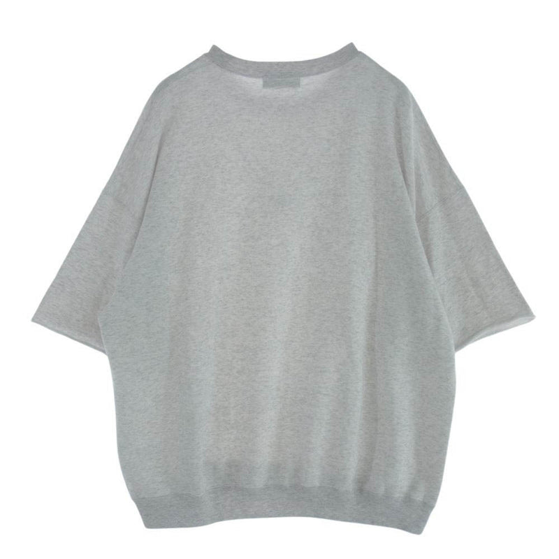 ユニバーサルプロダクツ 211-60111 YAAH H/S SWEAT オーバーサイズ 袖カットオフ クルーネック ハーフスリーブ スウェット 半袖 Tシャツ ホワイト系 3【美品】【中古】