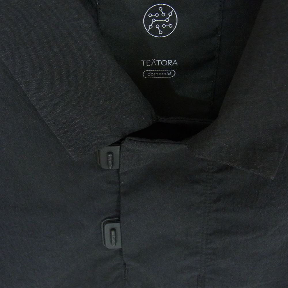 TEATORA テアトラ tt-POLO-DR CAPSULESNAP POLOSHIRT DR カートリッジ 半袖 ポロ シャツ ブラック系 ○○○○ 4【中古】