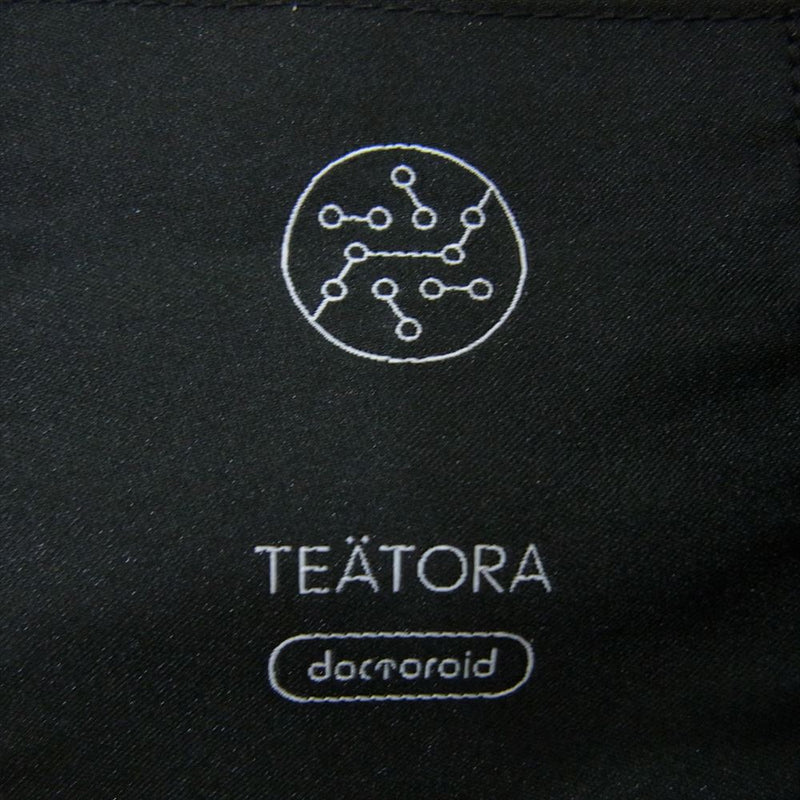 TEATORA テアトラ tt-POLO-DR CAPSULESNAP POLOSHIRT DR カートリッジ 半袖 ポロ シャツ ブラック系 ○○○○ 4【中古】