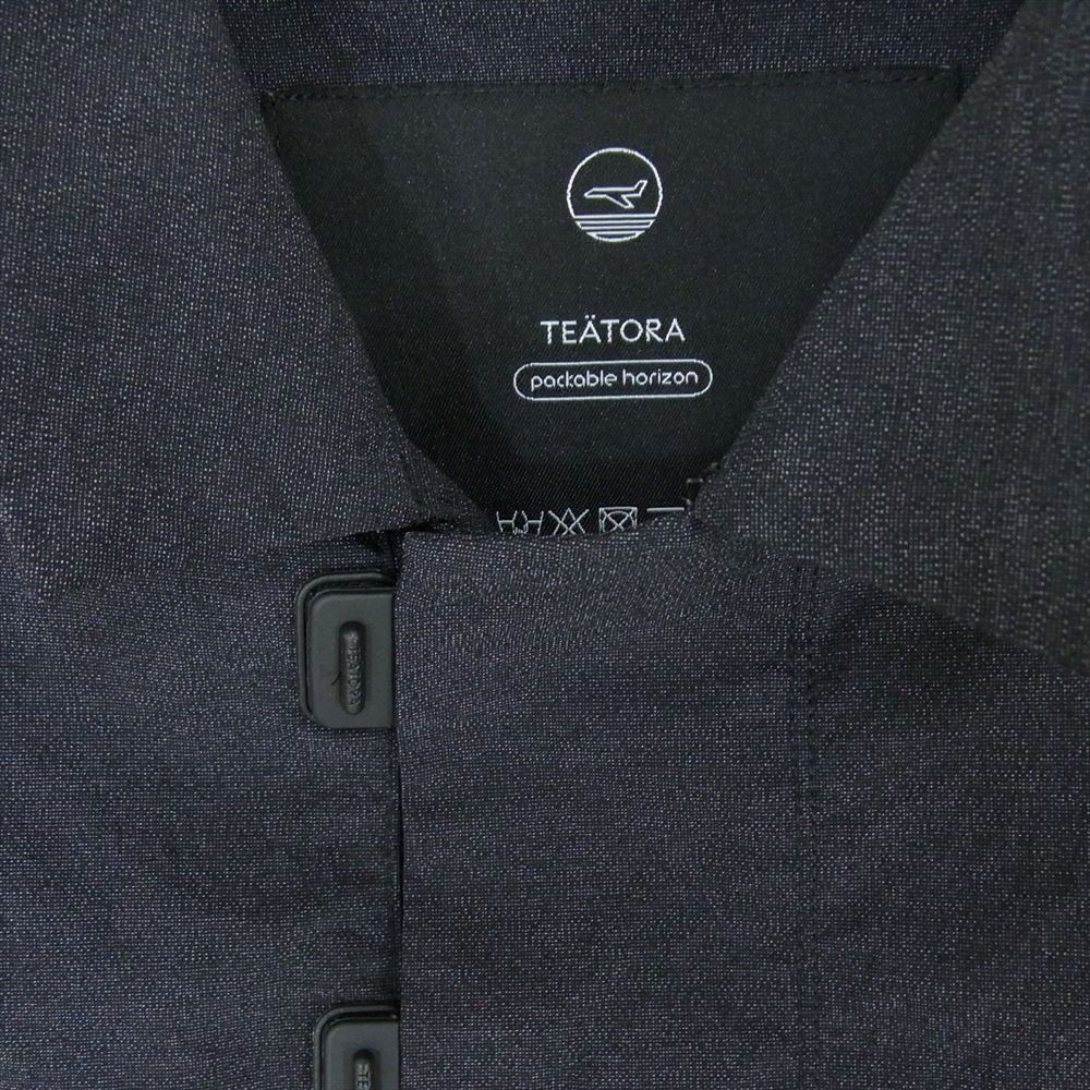 TEATORA テアトラ tt-POLO-PH CARTRIDGE POLO SHIRT カートリッジ 半袖 ポロ シャツ ブラック系 ○○○○ 4【美品】【中古】