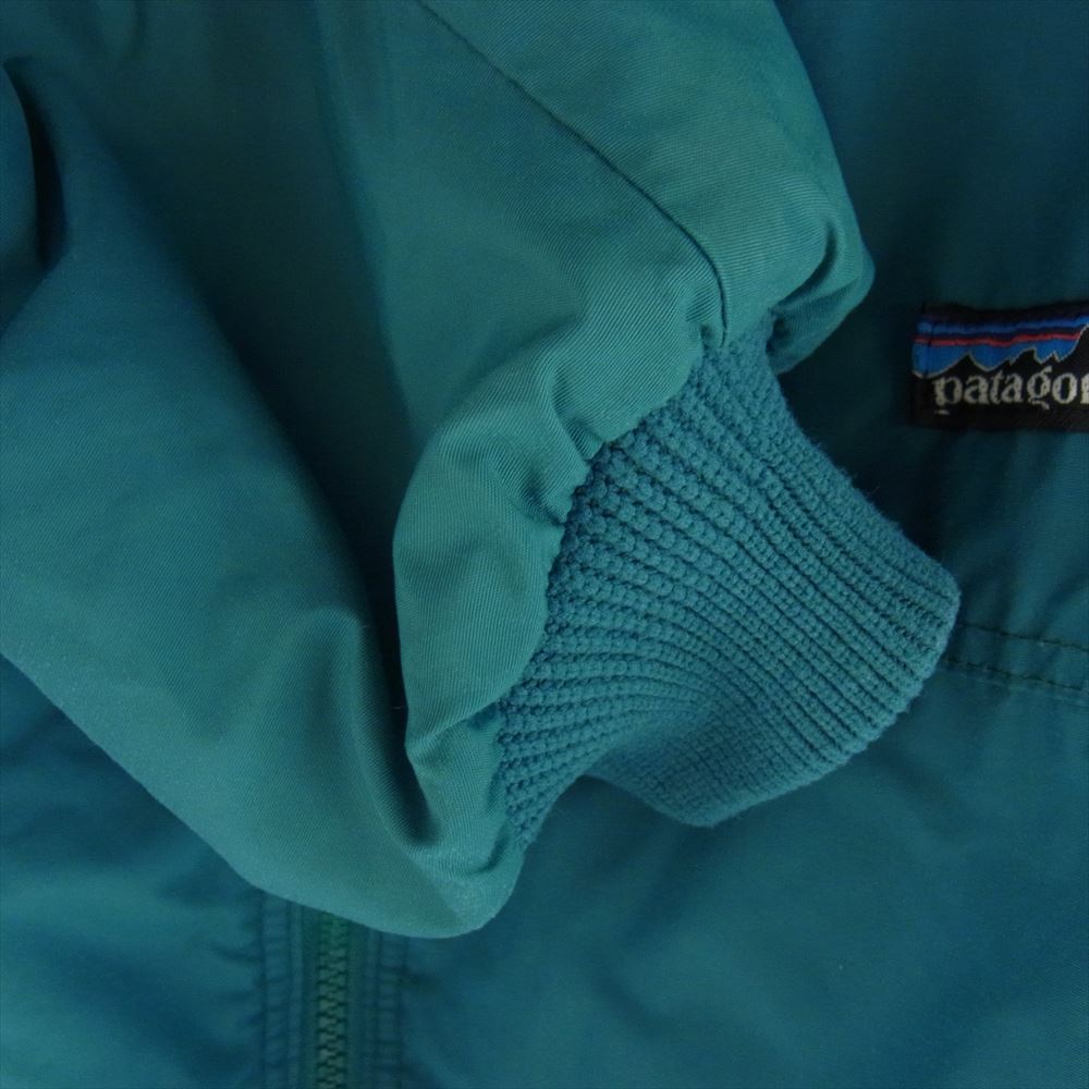 patagonia パタゴニア 80s 88年 USA製 三角タグ シェルド シンチラ ジャケット グリーン系 ピンク系 L【中古】