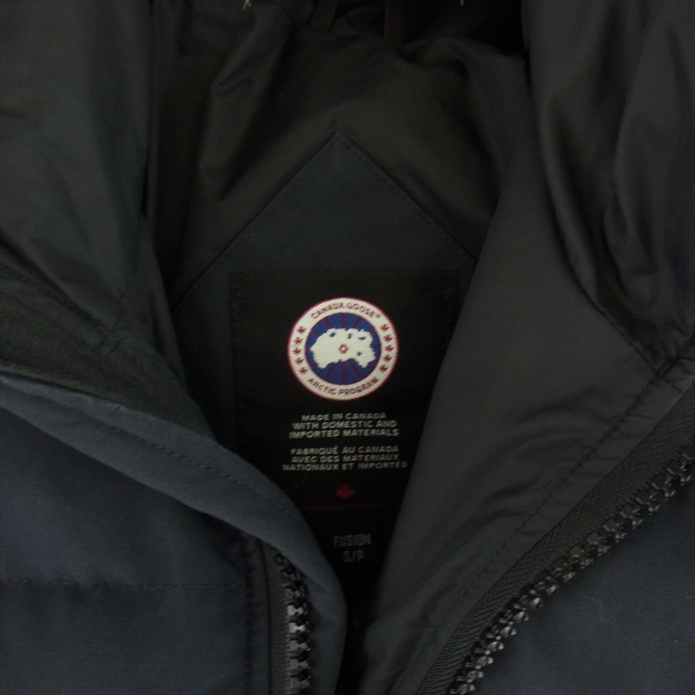 CANADA GOOSE カナダグース 3805MA サザビーリーグ CARSON PARKA カーソン パーカ ダウン ジャケット ネイビー系 S【中古】