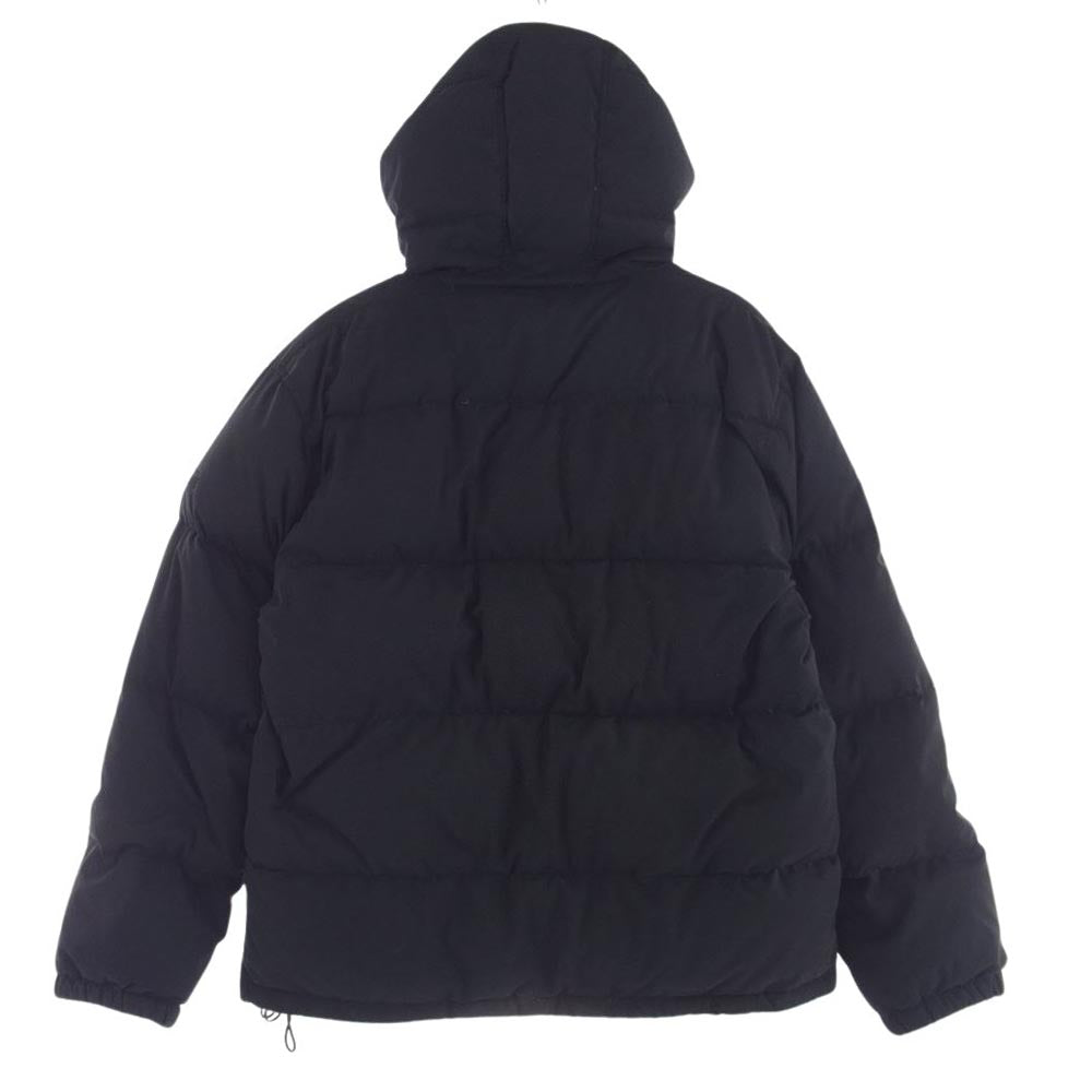STUSSY ステューシー 90s フード ダウンジャケット ブラック系 M【中古