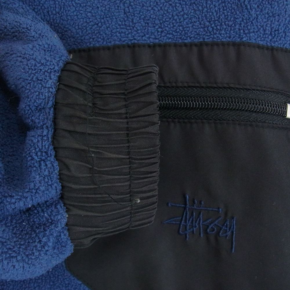 STUSSY ステューシー 90s OUTDOOR アウトドア ストックロゴ ジップ